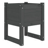 VIDAXL Planlægningsboks 40x40x52,5 cm Solid fyrretræ