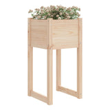 Vidaxl Planters 2 St 40x40x81 cm Solid fyrretræ
