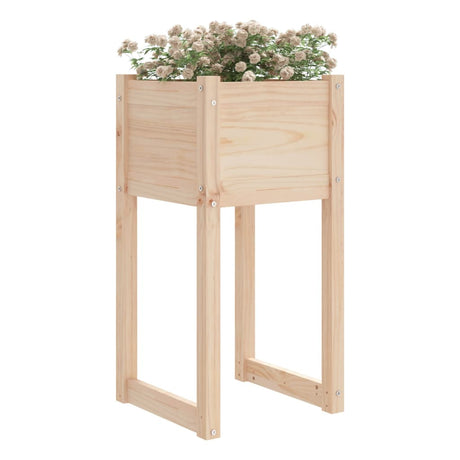 Vidaxl Planters 2 St 40x40x81 cm Solid fyrretræ