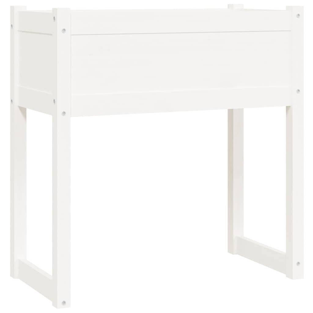 Vidaxl Planning Box 78x40x81 cm Solid Pine White