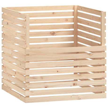 Vidaxl Compost Bin 100x100x102 cm Solid fyrretræ