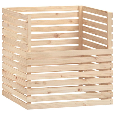 Vidaxl Compost Bin 100x100x102 cm Solid fyrretræ