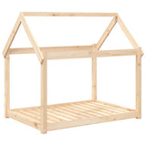 Vidaxl Dog Basket 111x80x100 cm Solid fyrretræ