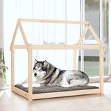 Vidaxl Dog Basket 111x80x100 cm Solid fyrretræ