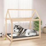 Vidaxl Dog Basket 111x80x100 cm Solid fyrretræ