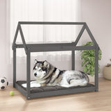 Vidaxl Dog Basket 111x80x100 cm Solid fyrretræ