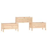 Vidaxl Planning Box 245.5x44x75 cm Solid fyrretræ