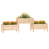 Vidaxl Planning Box 245.5x44x75 cm Solid fyrretræ