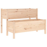 Vidaxl Planning Box 110x84x75 cm Solid fyrretræ