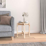 Vidaxl salontafel ø 42,5x45 cm massief grenenhout