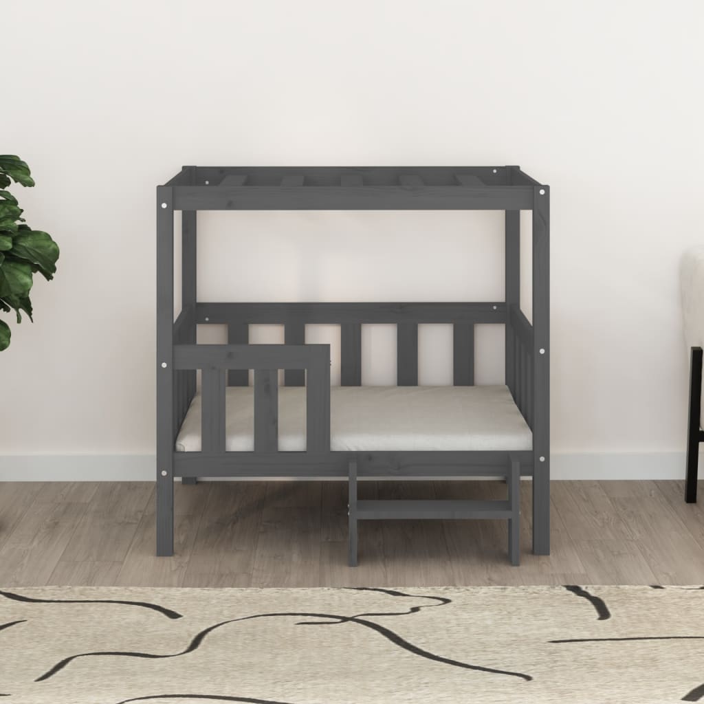 Vidaxl Dog Basket 95.5x73.5x90 cm Solid fyrretræ