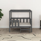 Vidaxl Dog Basket 95.5x73.5x90 cm Solid fyrretræ