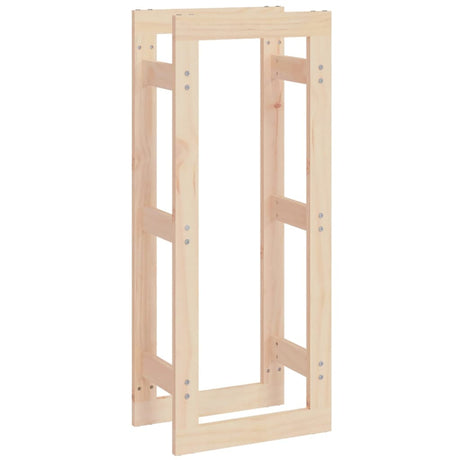 Vidaxx brændestativ 41x25x100 cm massivt fyrretræ