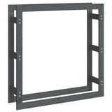 Vidaxl pejs 100x25x100 cm solid fyrgrå