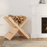 Vidaxl Wood Block Holder 47x39.5x48 cm Solid fyrretræ
