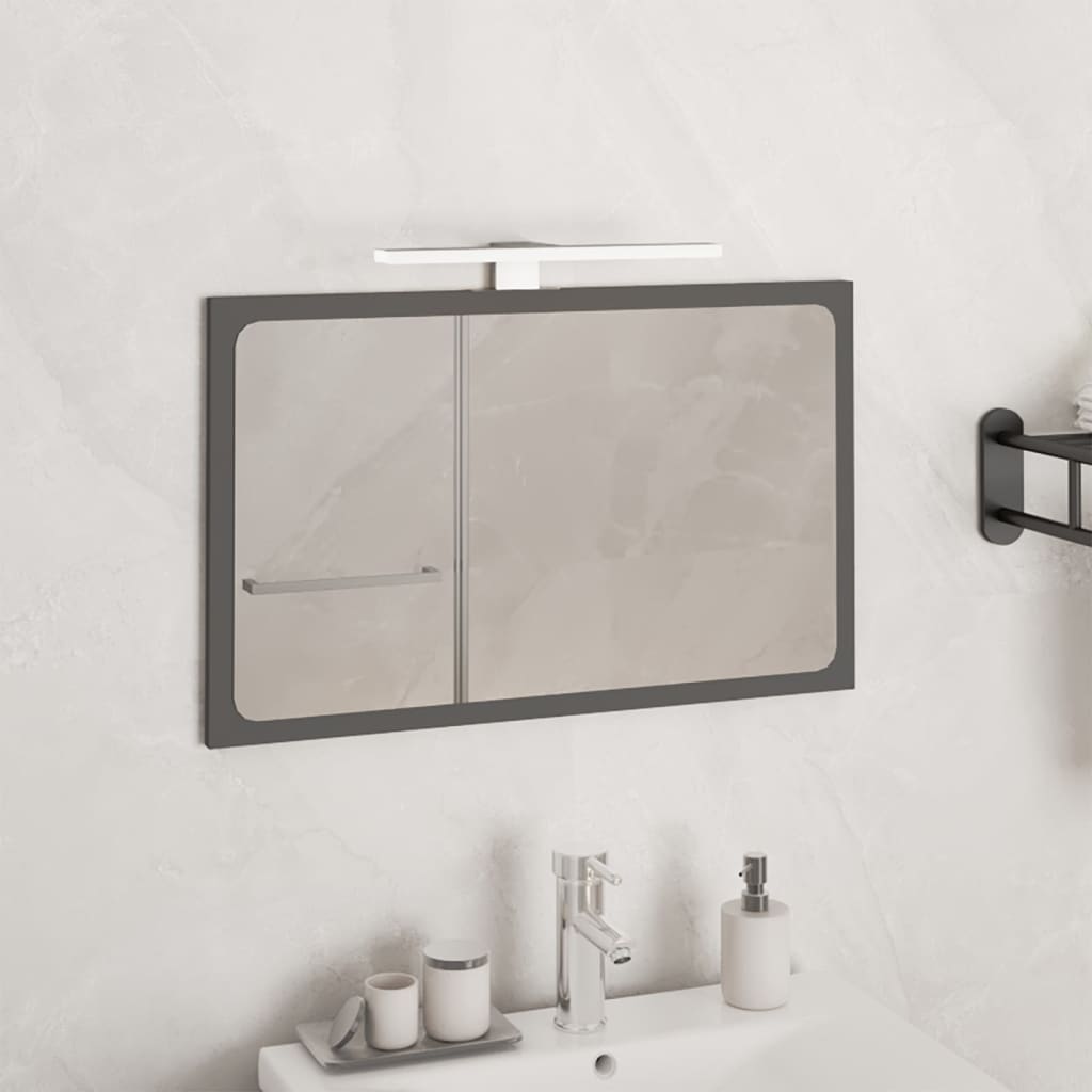 Vidaxl Mirror Lampe ført 5,5 W 30 cm 6000 K koldhvide