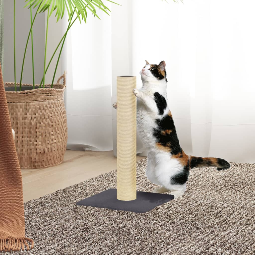 Vidaxl Scratching Post 22x22x45 cm mørkegrå