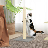 Vidaxl Scratching Post 35x35x70 cm lysegrå