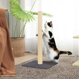 Vidaxl Scratching Post 35x35x70 cm mørkegrå