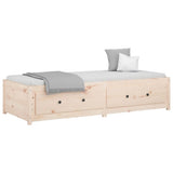 Vidaxl slaapbank 75x190 cm massief grenenhout
