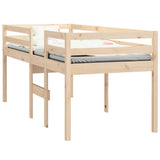 Vidaxl hoogslaper massief grenenhout 90x190 cm