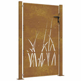 Vidaxxl portgræsdesign 100x150 cm cortenstål