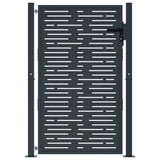 VidaXL låge 100x150 cm med firkantet stål antracit
