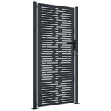 Vidaxxl låge 100x175 cm med firkantet stål antracit