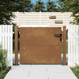 Vidaxxl låge 100x75 cm corten stål