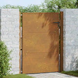 Vidaxxl låge 100x125 cm corten stål