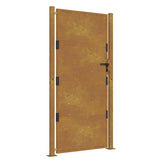 Vidaxxl låge 105x180 cm corten stål