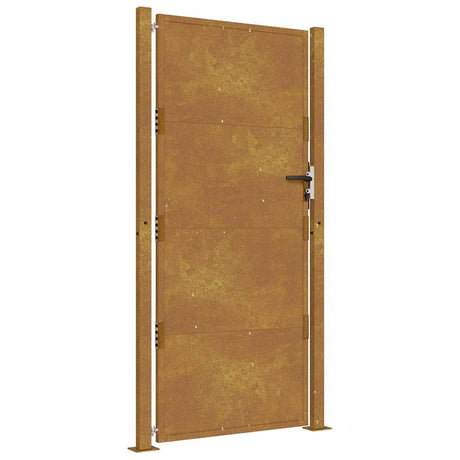 Vidaxl Port 105x205 cm Corten Steel