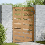 Vidaxl Poort 85x125 cm firkantet corten stål