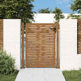 Vidaxxl låge 100x125 cm firkantet corten stål