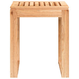 Vidaxl badeværelse afføring 40x30x46 cm solid valnødstræ