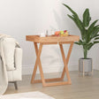 Vidaxl Bakkebord Sammenfoldelig 52x36x56,5 cm valnødstræ