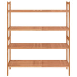 Vidaxl Shoe Racks 2 PCS 69x27x41 cm Solid valnødstræ