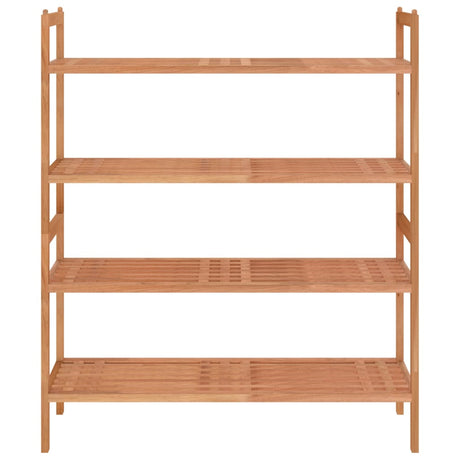 Vidaxl Shoe Racks 2 PCS 69x27x41 cm Solid valnødstræ