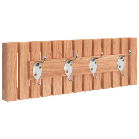 Vidaxl Wall Coat Rack 42x8,5x14 cm Solnal Walnut Wood
