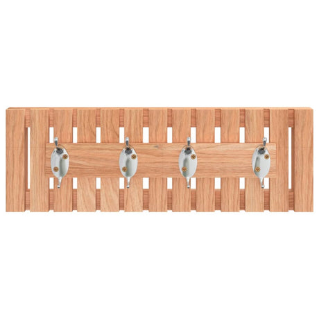 Vidaxl Wall Coat Rack 42x8,5x14 cm Solnal Walnut Wood