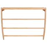 Vidaxl håndklæde Rack 60x25.5x49 cm Solnal Walnut Wood