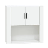 Vidaxl wandkast 80x33x80 cm bewerkt hout wit