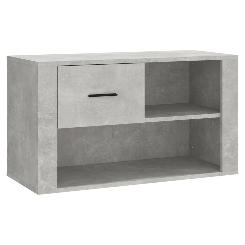 Vidaxl Shoe Cabinet 80x35x45 cm Redigeret træbetonpris