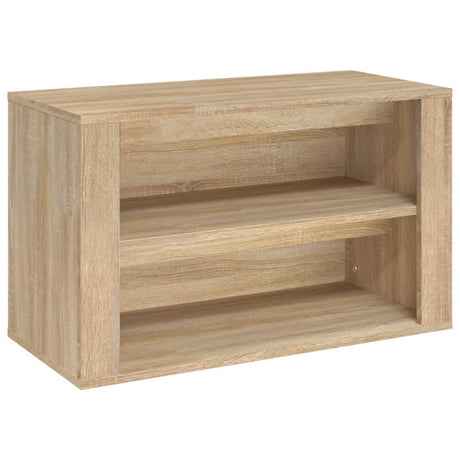 Vidaxx skostativ 75x35x45 cm konstrueret træ sonoma eg-farvet