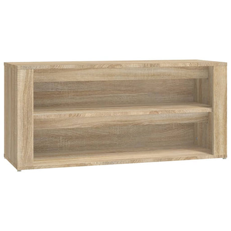 Vidaxl Shoe Rack 100x35x45 cm forarbejdet træ sonoma eg farvet