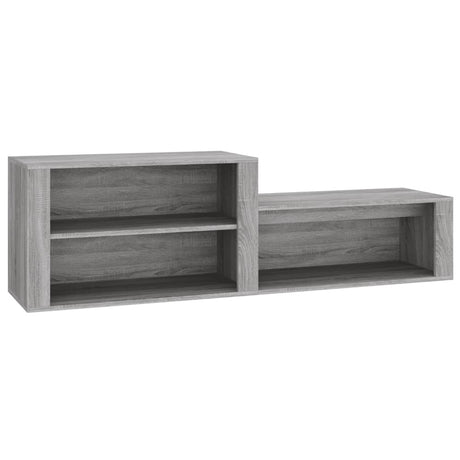 Vidaxl Shoe Cabinet 150x35x45 cm Property Wood Grey Sonoma