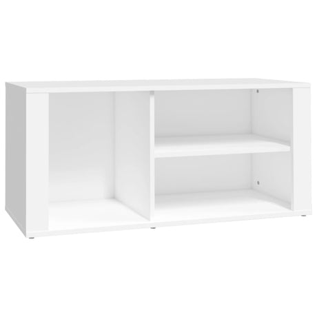 Vidaxl Shoe Cabinet 100x35x45 cm Property Wood White