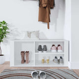 Vidaxl Shoe Cabinet 100x35x45 cm Property Wood White