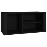 Vidaxl Shoe Cabinet 100x35x45 cm Property Wood Black