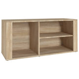 Vidaxl Shoe Cabinet 100x35x45 cm Properted Wood Sonoma Oak Farvet